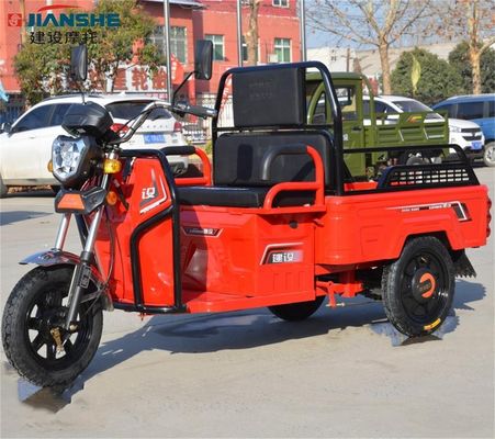 Vouwend Volwassene 3 rijd 1.4m*1.0m Elektrische Ladingsdriewieler