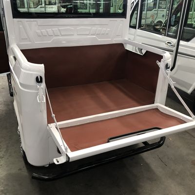 الركاب البالغين المغلقة 650W Tuk Tuk Cargo