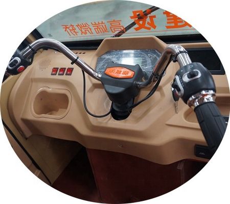 Elektrische de Motorvervoer Tuk Tuk van 300Kg 650W