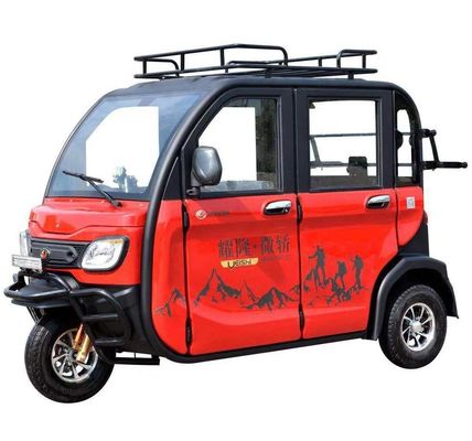 Ingesloten Elektrische de Passagiersdriewieler van 1000w 40km/H