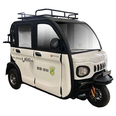Ingesloten Elektrische de Passagiersdriewieler van 1000w 40km/H