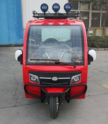De zonne Elektrische Driewieler van de de Passagiers40km/h Cabine van 60V 800W