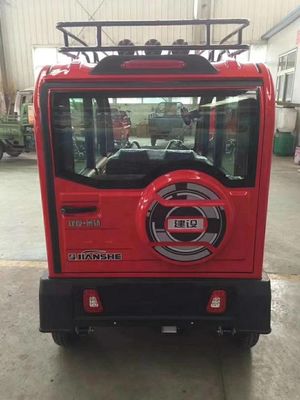 De zonne Elektrische Driewieler van de de Passagiers40km/h Cabine van 60V 800W
