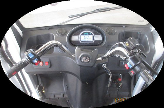 Vehículo eléctrico accionado solar del policía motorizado de tres 60V 0.38t
