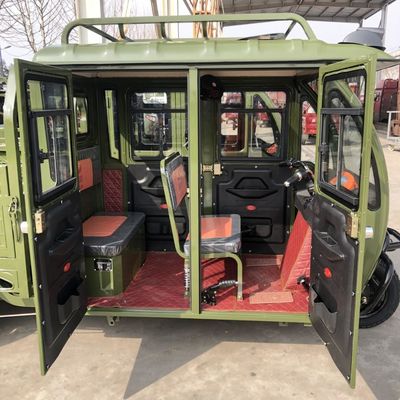Gesloten Cabine 330kg de Elektrische Driewieler van de 800 Wattslading