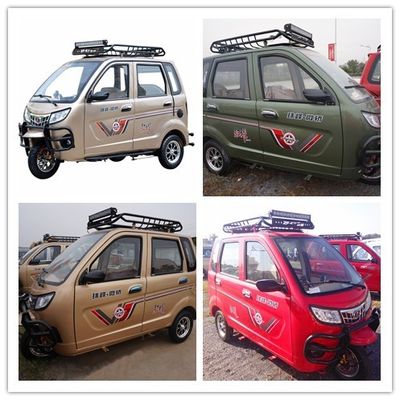 De Hoogste Merk Gesloten Cabine Mini Car Cheap Adult Tricycle van China Yaolon voor Verkoop 3 de Passagiersmotorfiets Met drie wielen van de Wieltaxi