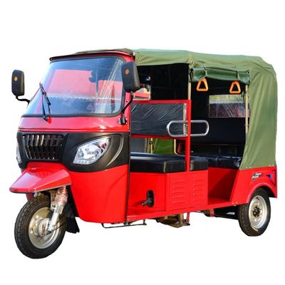 4 slag Auto200cc 0,45 Ton Motorized Passenger Tricycle