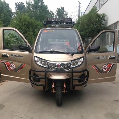 De gesloten Volwassen Taxi Met drie wielen van 150cc 50kg
