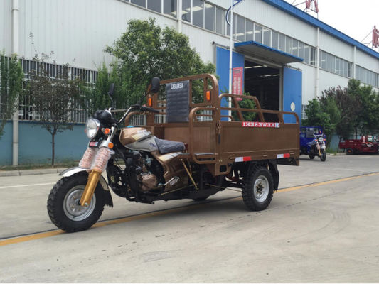 Benzine 3.4m*1.2m Ladingsmotorfiets Met drie wielen