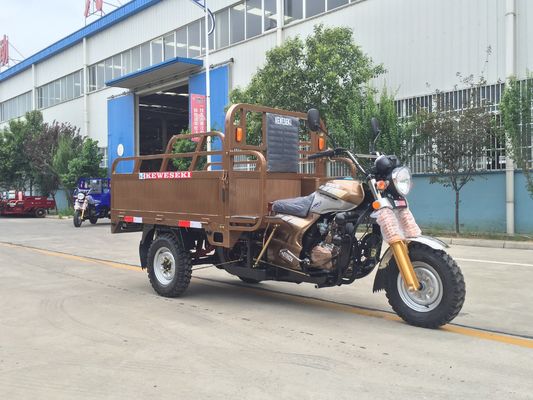 Benzine 3.4m*1.2m Ladingsmotorfiets Met drie wielen