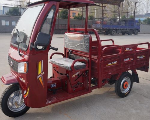 Motorfietsautoped met drie wielen 3100mm*1000mm Cabinedriewieler