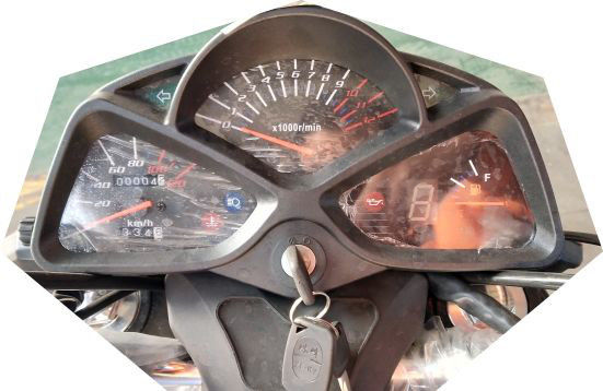 Benzine 200w 2000mm*1350mm Triwielmotorfiets