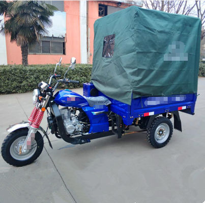 Volwassenen 50 de Ladingsmotorfiets van het Schok250cc 3 Wiel met Dak