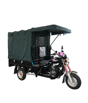 De ingesloten Cabine 150cc 50km/H behandelde Motorfiets Met drie wielen