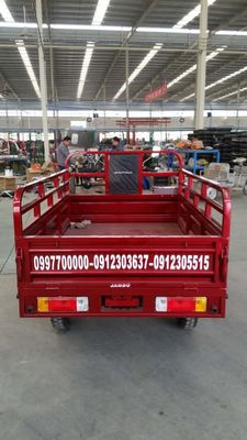 De wind koelde Volwassen 1.2*1.8m 200CC Ladingsdriewieler
