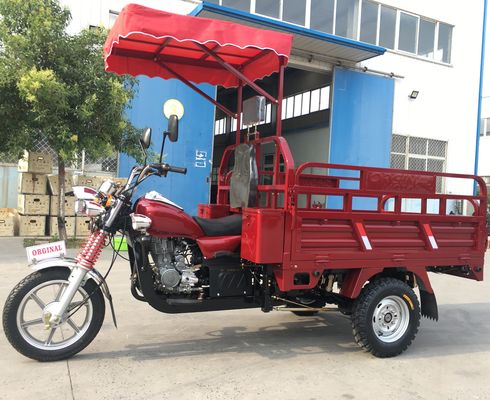 Riksja 1.8m*1.2m de Driewieler van de het Wielbenzine van 175cc 3