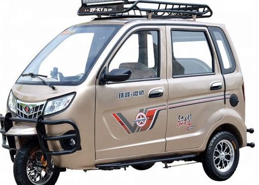 Motorfiets de met drie wielen Tuk Tuk van de Voertuigtaxi 80km/h