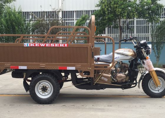Benzine 3.4m*1.2m Ladingsmotorfiets Met drie wielen