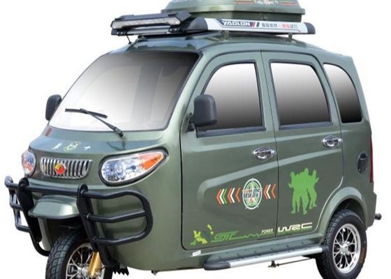 3 Wheel Electric Rickshaw 50km/H Motorized Passenger Tricycle