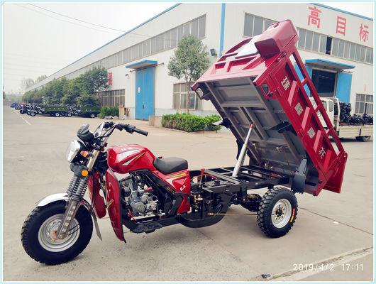 Lading 150CC Met drie wielen 175CC van de trommelrem de Hydraulische Stortplaats 200CC