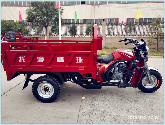 Lading 150CC Met drie wielen 175CC van de trommelrem de Hydraulische Stortplaats 200CC